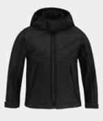 B&C KIDS' HOODED SOFTSHELL JACKET - EINDE REEKS