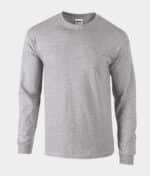 GILDAN ULTRA COTTON CLASSIC FIT ADULT LONG SLEEVE T-SHIRT