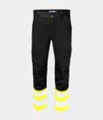 PROJOB PRIO 6537 SIGNALISATIE STRETCHBROEK MET KNIEZAKKEN EN ISO 20471 KLASSE 1