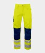 PROJOB PRIO 6532 SIGNALISATIEBROEK MET KNIEZAKKEN EN ISO 20471 KLASSE 2