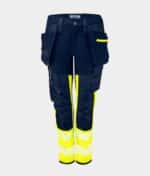 PROJOB WORKWEAR 6543 DAMES SIGNALISATIE STRETCHBROEK EN ISO 20471 KLASSE 1