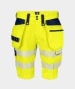 PROJOB WORKWEAR 6575 SIGNALISATIE STRETCHSHORT MET SPIJKERZAKKEN EN ISO 20471 KLASSE 2/1