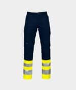 PROJOB WORKWEAR 6523 SIGNALISATIEBROEK MET KNIEZAKKEN EN ISO 20471 KLASSE 1