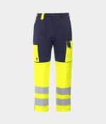 PROJOB WORKWEAR 6501 SIGNALISATIEBROEK MET KNIEZAKKEN EN ISO 20471 KLASSE 2