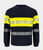 PROJOB WORKWEAR 6129 SIGNALISATIESWEATER EN ISO 20471 KLASSE 1