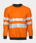 PROJOB WORKWEAR 6101 SIGNALISATIESWEATER RONDE HALS EN ISO20471 KLASSE 3
