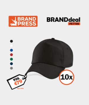 Branddeal-petten-zwart grijze achtergrond