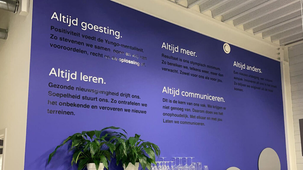 Yungo muursticker project